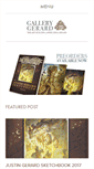 Mobile Screenshot of gallerygerard.com